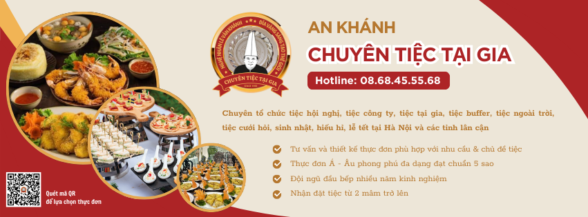 An Khánh - Chuyên tiệc trọn gói - Chuyên tiệc tại gia