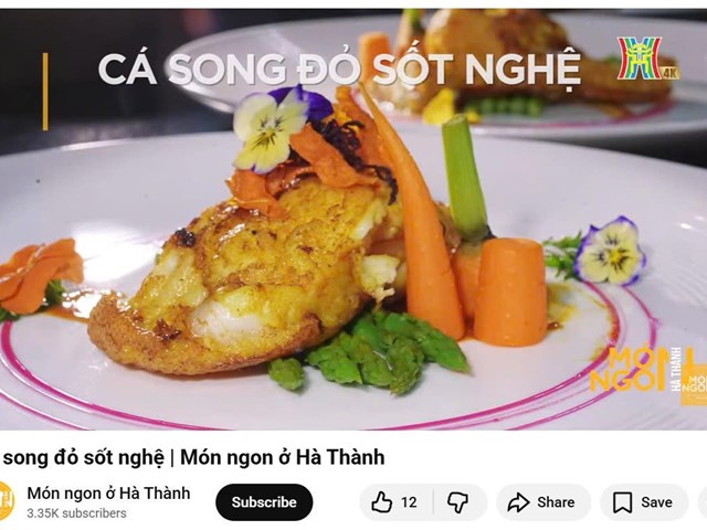 Cá song đỏ sốt nghệ